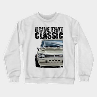 Drive that Classic 1969 Nissan GT-R Crewneck Sweatshirt